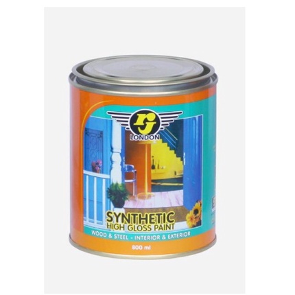 Cat Minyak Cat kayu dan besi RJ London 800Ml