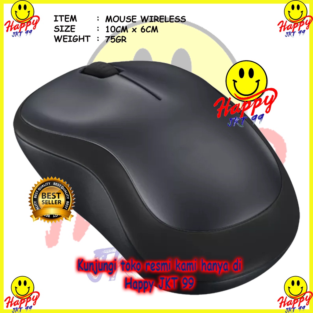 [ HAPPY JKT 99 ] MOUSE WIRELESS HIGH QUALITY