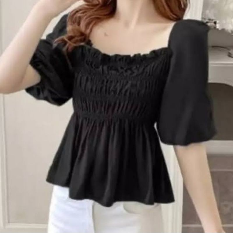 Atasan Blouse Wanita Terry
