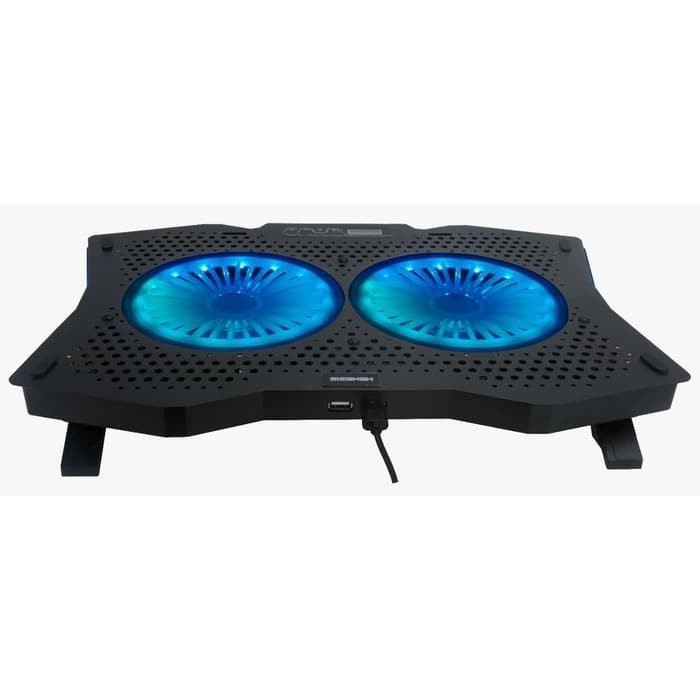 Nyk Cooling Pad Gaming X-6 Thunderstorm RGB 2 Fan