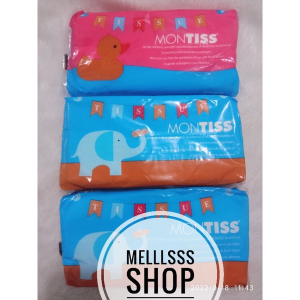 (STOK READY) TISSUE TESSA 50 LEMBAR