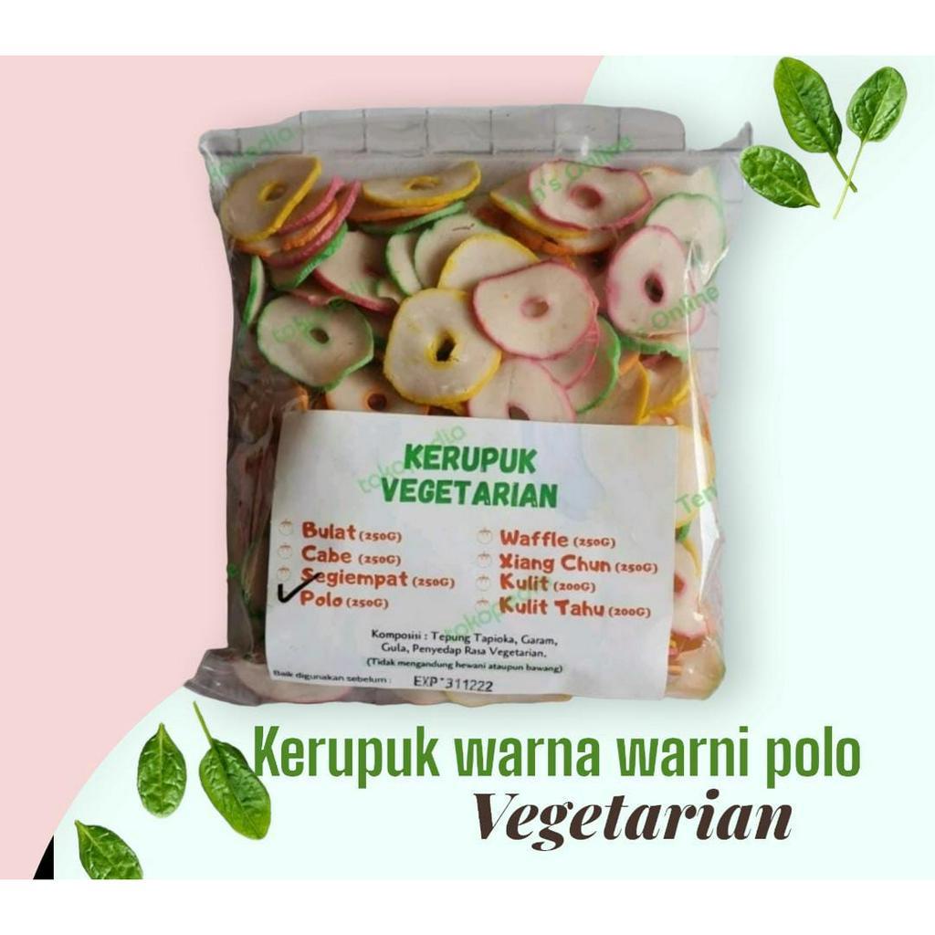 

Kerupuk Krupuk Warna Warni Polo Vegetarian Vegan Veggieway