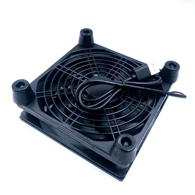 IDN TECH - SXDOOL Router CPU Fan Cooler DIY USB 120mm with Controller - SX120