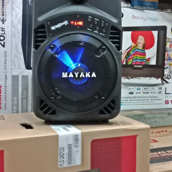 MAYAKA SPEAKER MEETING SPK 008   8inci