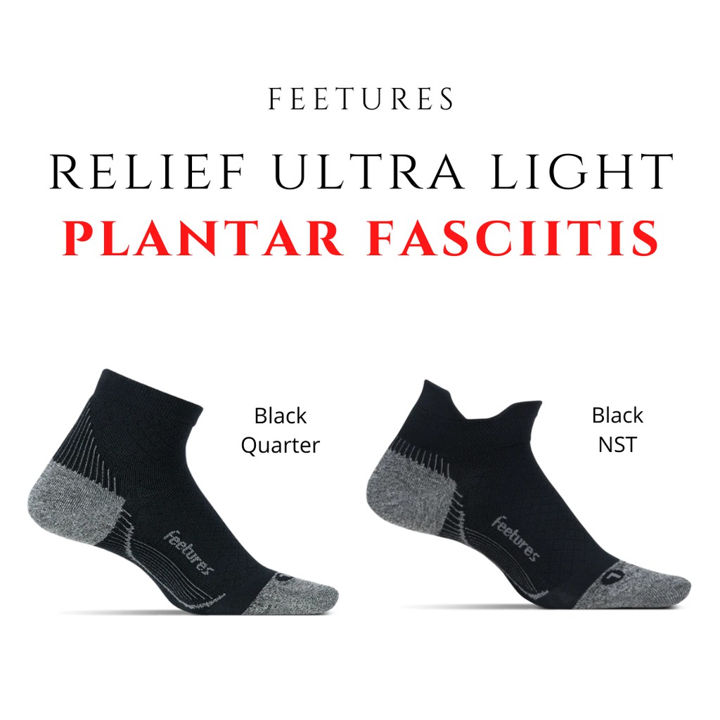 Kaos kaki Feetures RELIEF Ultra Light for Plantar Fascitis