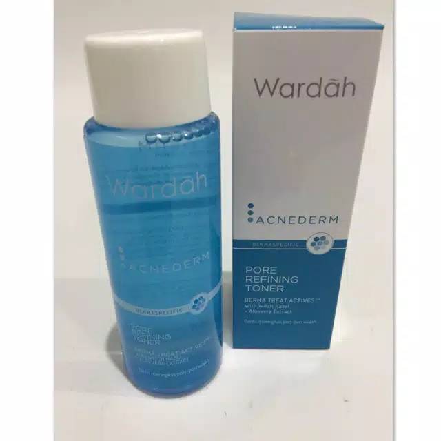 wardah acne pore tightening toner