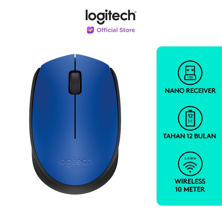 LOGITECH WIRELESS MOUSE M171 ORIGINAL / MOUSE WIRELESS M 171