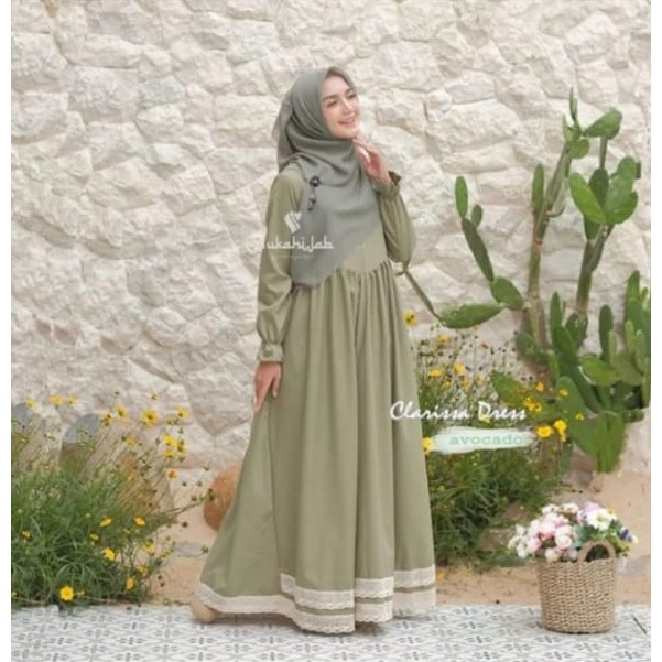 GAMIS TERBARU CLARISSA DRESS / GAMIS BUSUI KEKINIAN