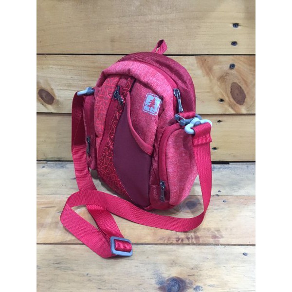 tas    consina selempang valiant s smal red merah - shoulder bag consina - consina original    -