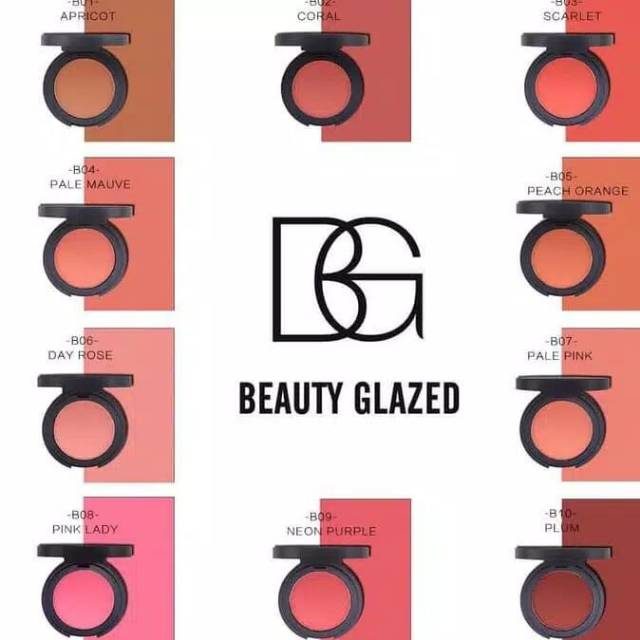 SicosLAB Blush on Pipi Murah Makeup Wajah Pigmented Daily Look Blush On Murah
