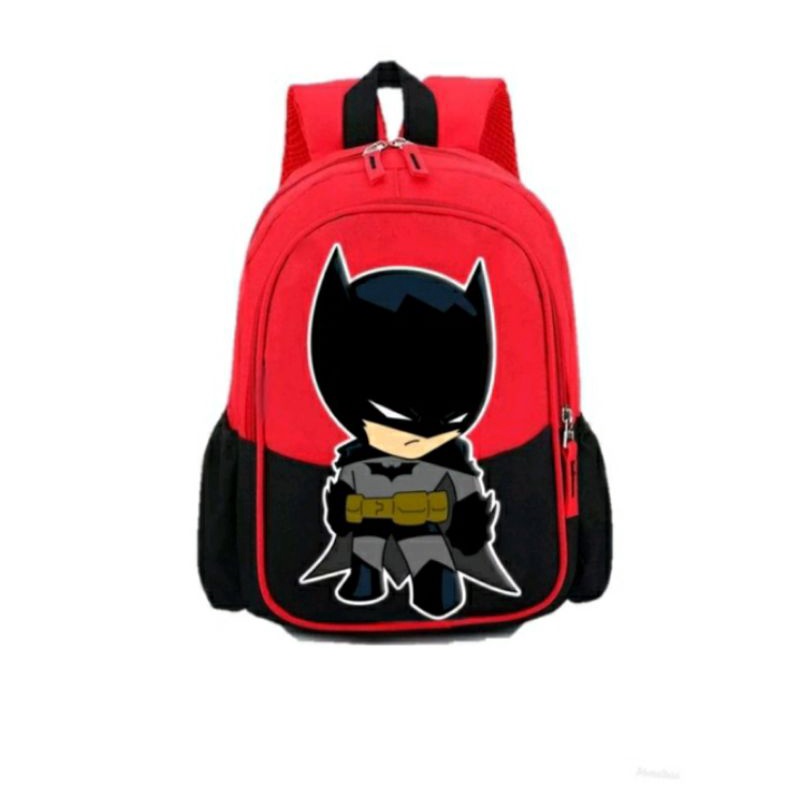 Paket Hemat 3in1 Ransel anak batman backpack anak sekolah termurah