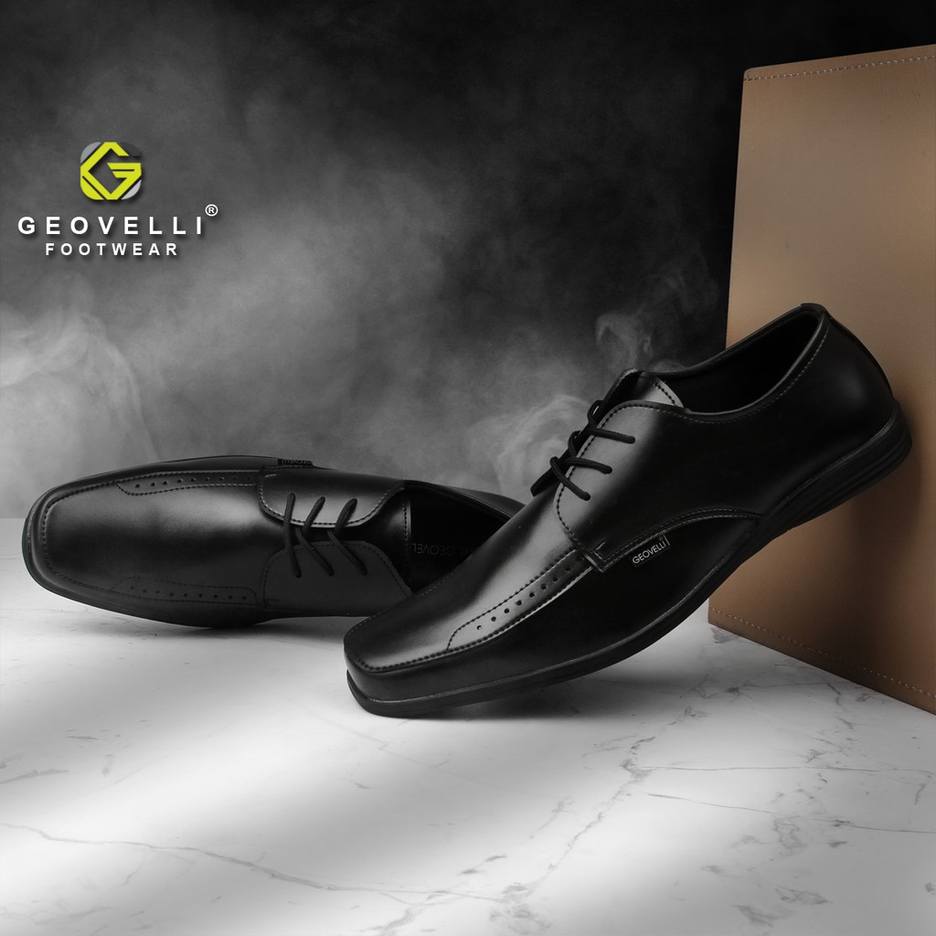 Sepatu pantofel Pria Kulit AlBania Sepatu Pria Hitam Formal Sepatu Hitam Pria Pantopel Gvl Geovelli