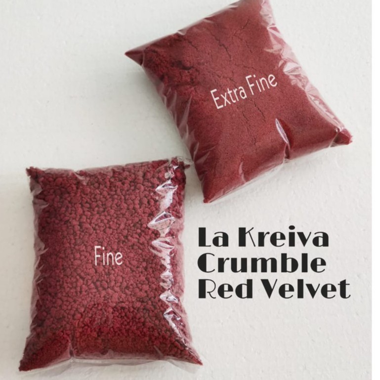 

La Kreiva Red Velvet Fine & Extra Fine / Topping Donat (250g)