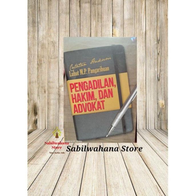 

Promo Buku Catatan Hukum Luhut M. P Pangaribuan Pengadilan Hakim Dan A