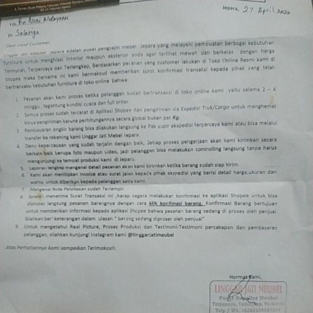 Termurah Sofa Retro Set Chester Jati Custom Pesanan Bu Dwi