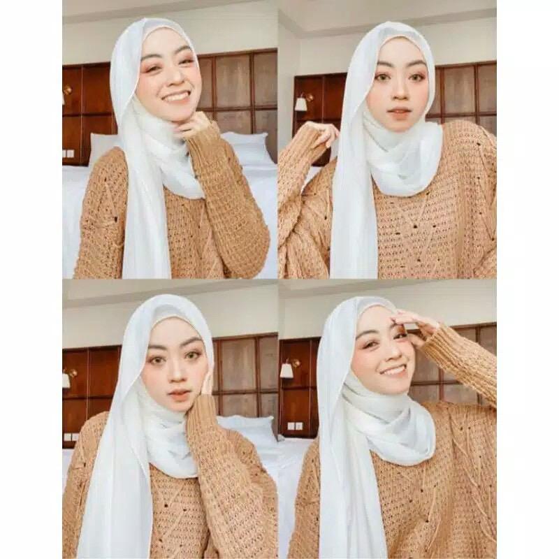 Pashmina Inner 2 in 1 Inner / Pashmina INNER 2 in 1 Ceruty Premium / Pashmina Hodie