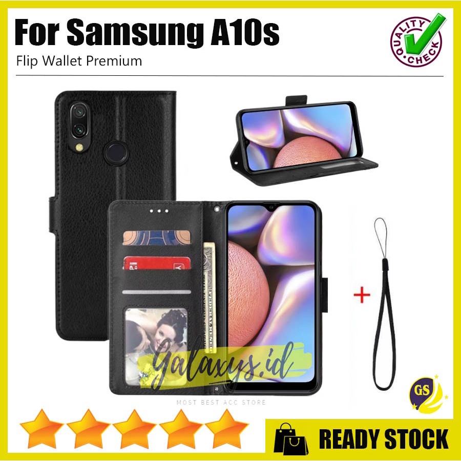 Leather Flip Cover Wallet Samsung A10s A20s A30s A50s A70s A10 A20 A30 A50 A70 A80 M10 M20 M30 Case