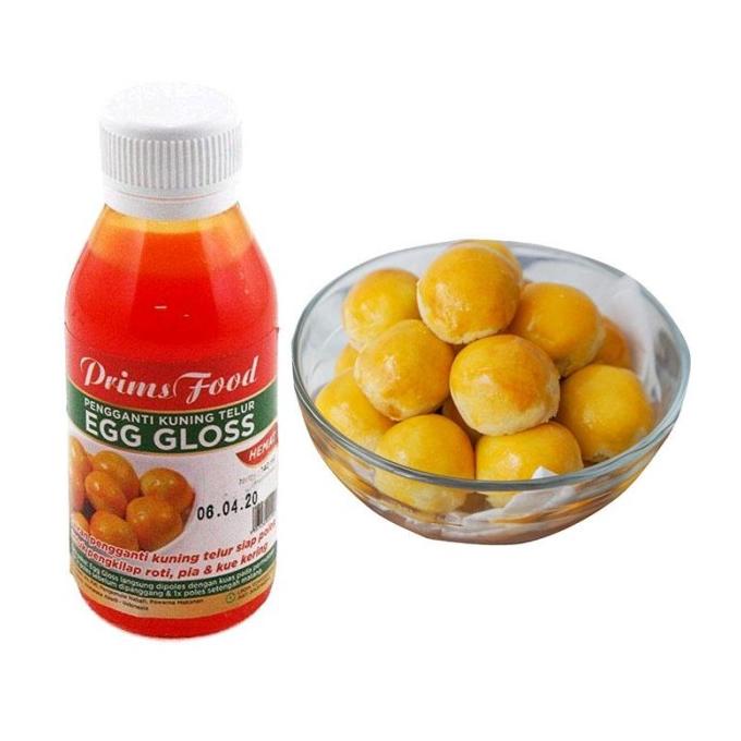 

EGG GLOSS 140ml kuning telur pewarna cookies glaze / olesan nastar