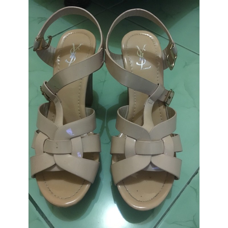 heels tapak tahu YSL