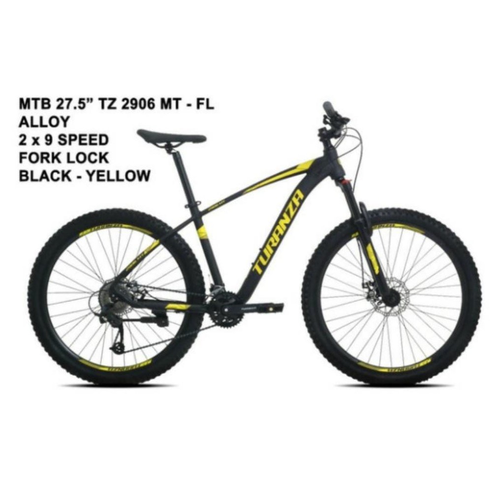 SEPEDA MTB 27.5 inch TURANZA 2906 MT 2x9SP