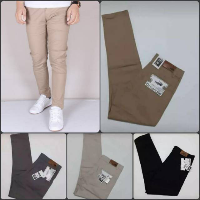 CELANA pria slimfit panjang CHINO/Celana Chino panjang pria