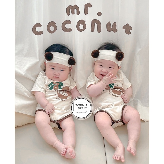 Coconut romper bayi