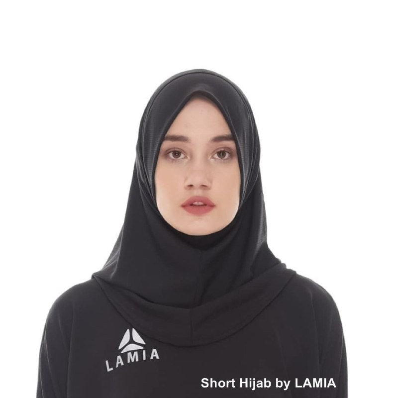 Kerudung Olahraga Mini Short Hijab - Lamia