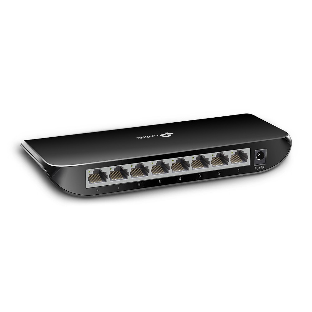 Desktop Switch TP-Link TL-SG1008D 8 Port Gigabit - TPLink SG1008D