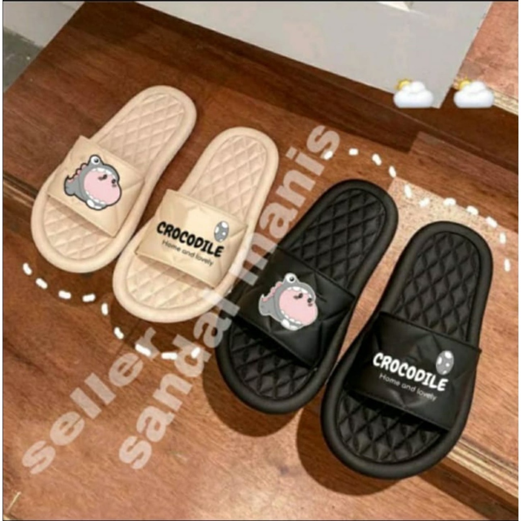 Sandal Slip Crocodile