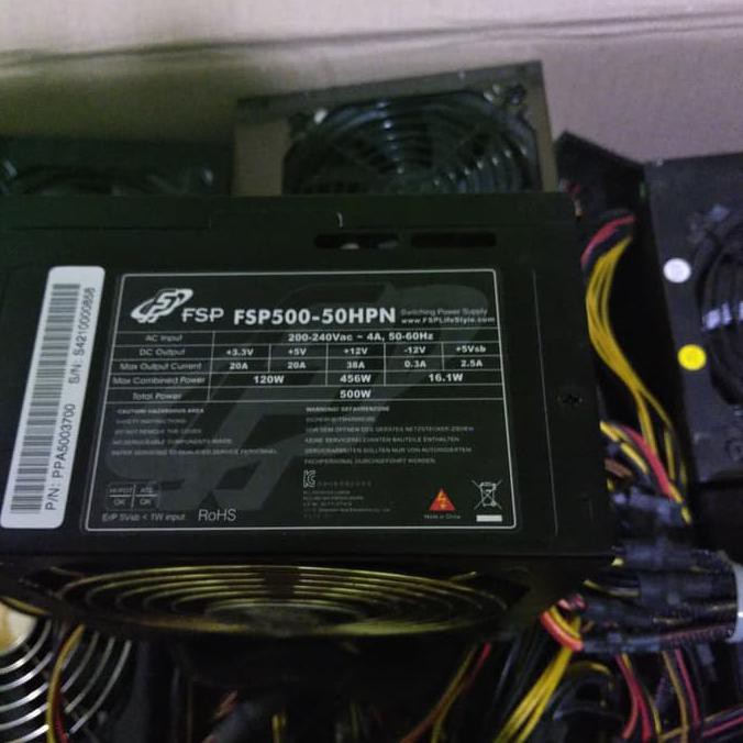 Buruan Beli] Psu 500Watt Fsp 2X6Pin