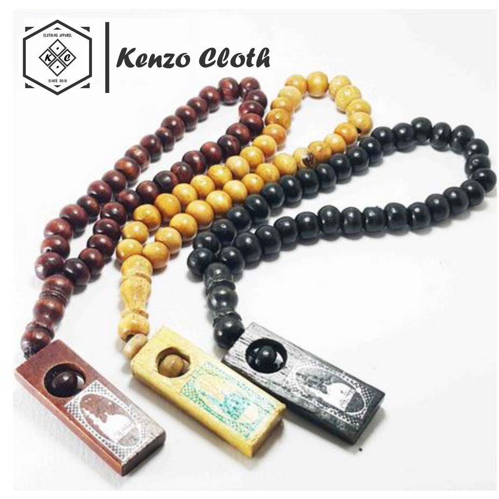 TASBIH KAYU 33 OLEH OLEH SOUVENIR HAJI UMROH