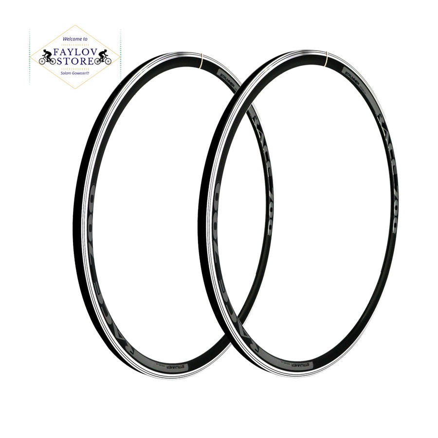 RIMS STRUMMER RACE 700C 32 HOLE BLACK GREY