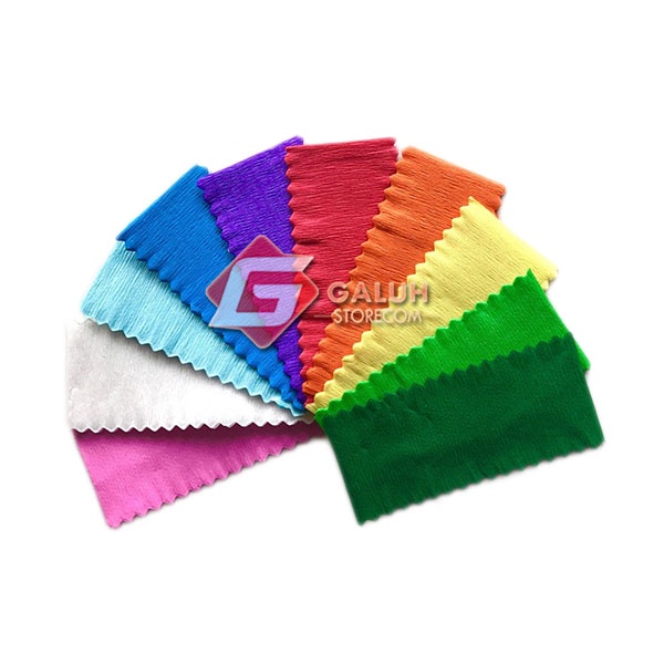 

Kertas Krep Potong Warna Warni