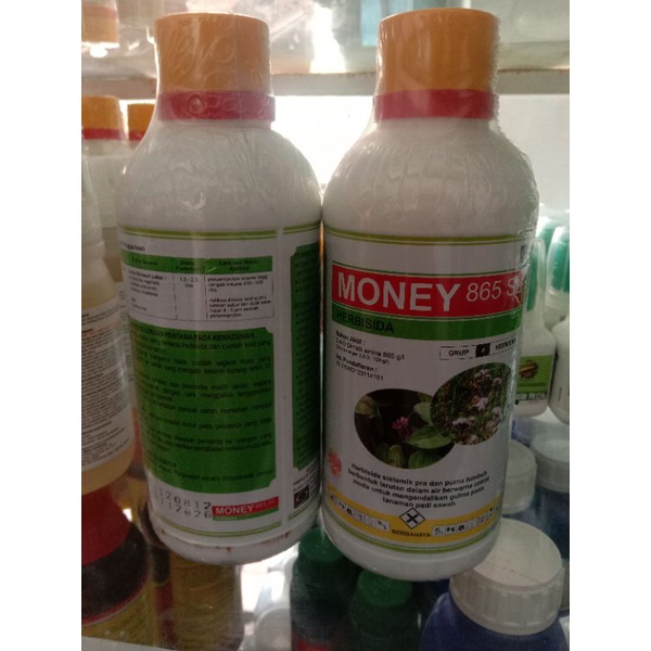 Herbisida Money 865SL 500ml untuk gulma daun lebar daun sempit PADI