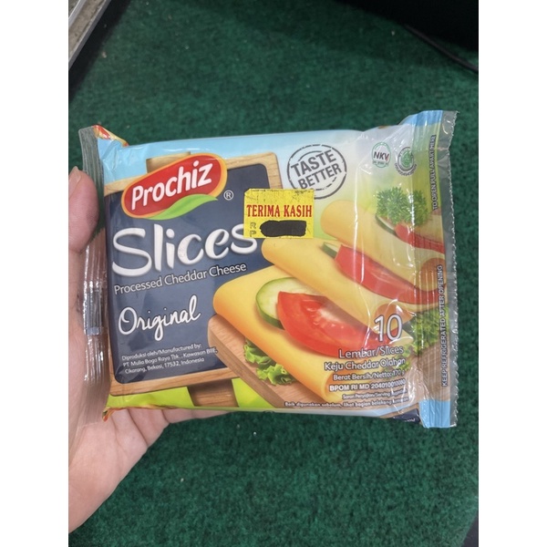 Keju Prochiz Slices 10lembar 170gr