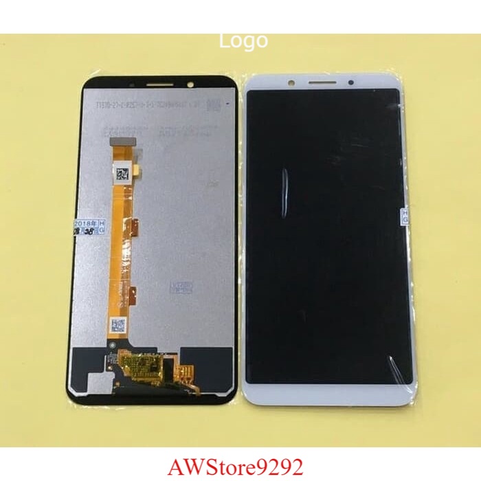 Layar Sentuh Screen LCD TS Touchscreen Fullset OPPO A83 AAA - Black White