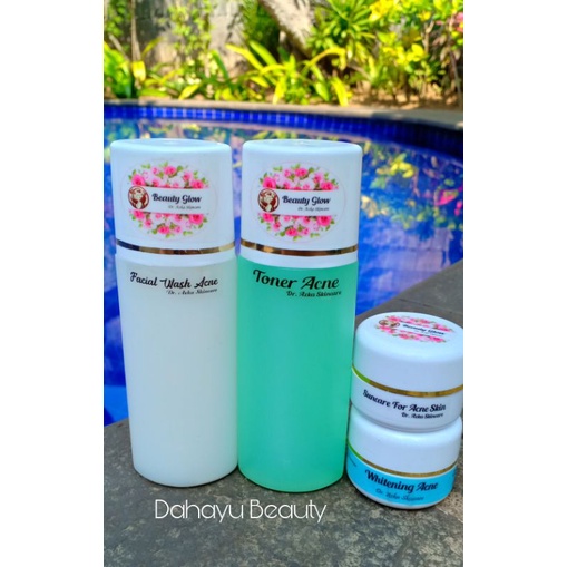 PAKET ACNE WHITENING DR AZKA SKINCARE