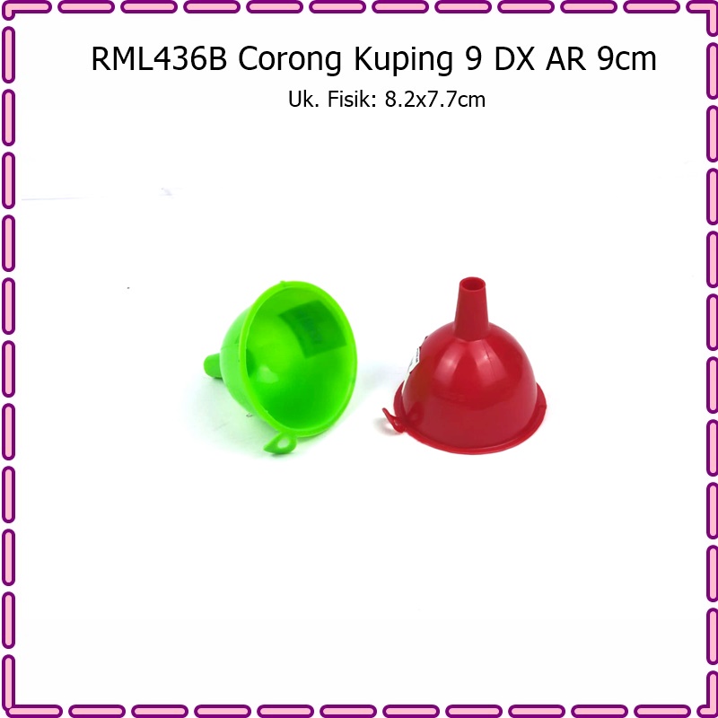 RML436B Corong Kuping/Saringan Minyak 9 DX AR 9cm