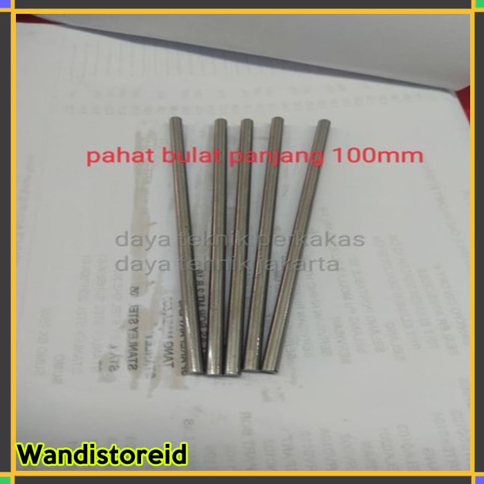 Grosir pahat bulat hss panjang 100mm 14mm - pahat bubut bulat - pisau bubut bulat Keren