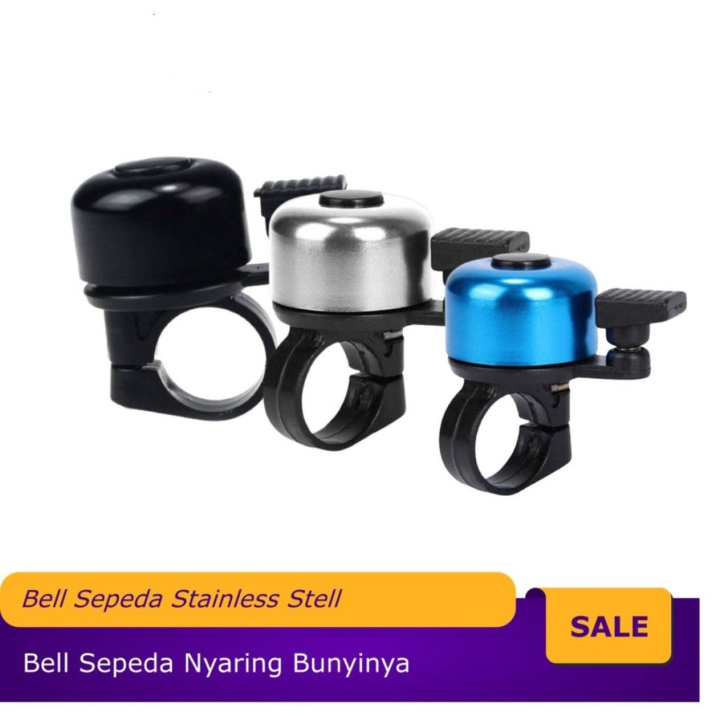 1 Unit Bel Sepeda Kecil Sederhana Ringing bell aksesoris gowes mountain bike gunung lipat ring sound