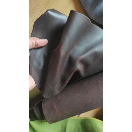 Promo Penawaran Khusus Kulit Sapi crazy Horse tebal 1.5mm