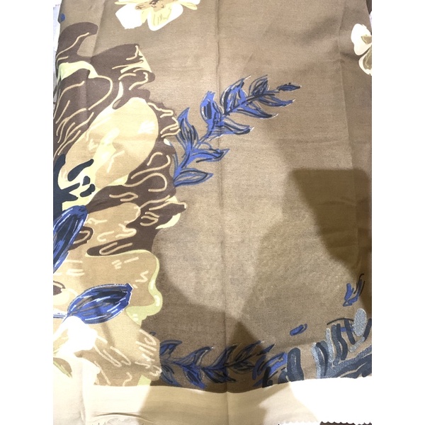 SEGIEMPAT VOALDENAY KW PREMIUM / HIJAB JILBAB SQUARE VOAL MOTIF LASER CUT-Motif 33