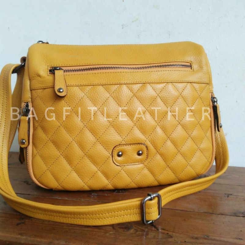 (SIZE S) TAS KULIT ASLI GARUT TAS PAPIRUT GARUT TAS WANITA KULIT ASLI TAS GARUT