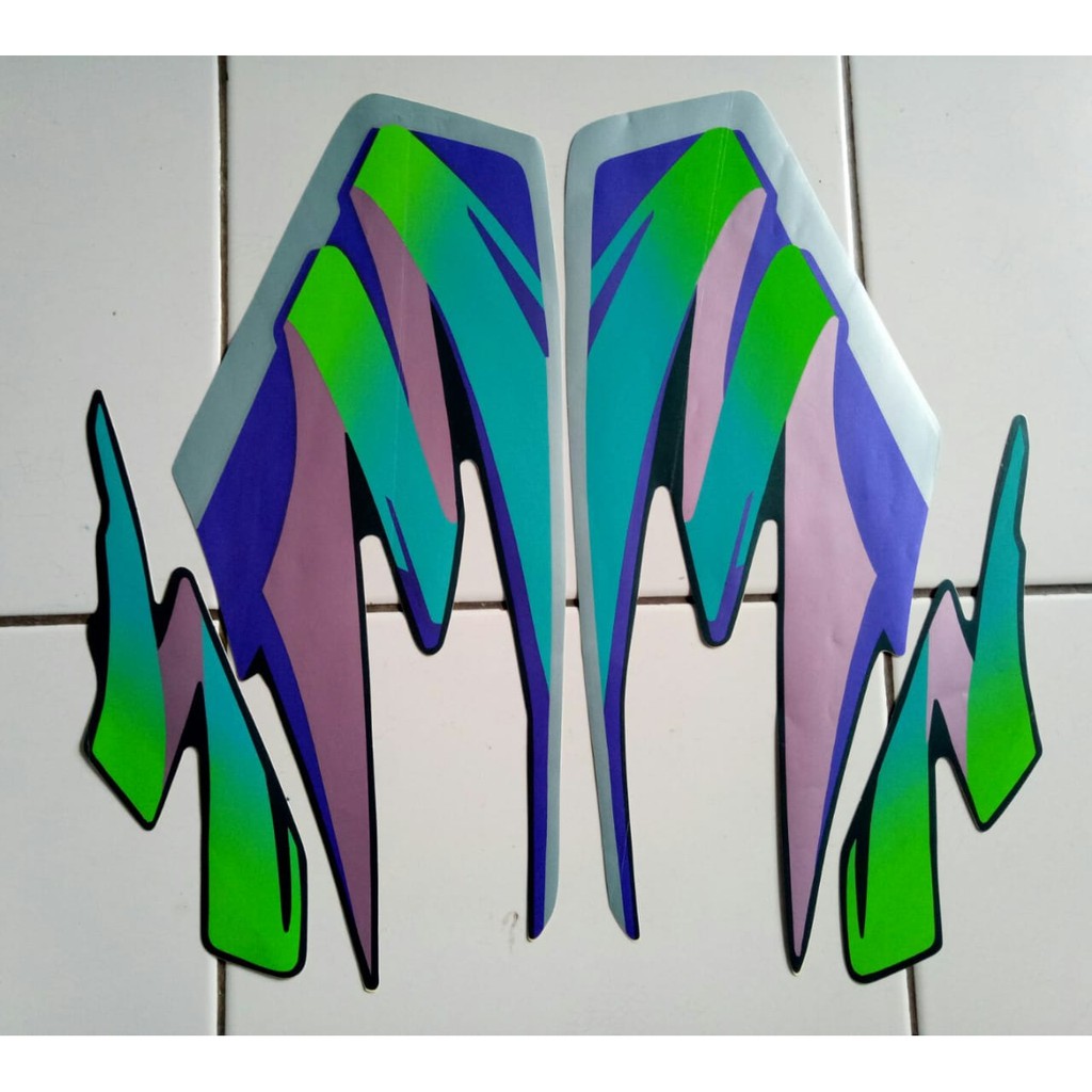 stiker striping bodi Lis yamaha rx king 95