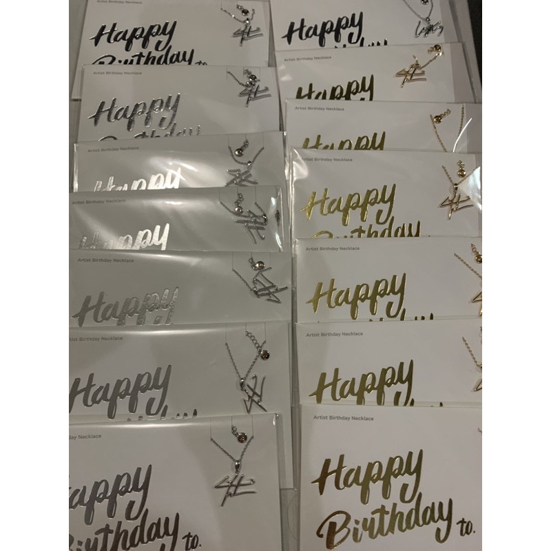 PELUNASAN CHANYEOL BIRTHDAY NECKLACE
