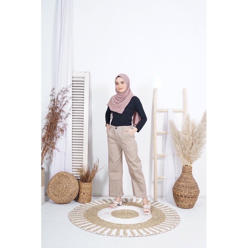 KULOT WANITA CARGO AMBER-2