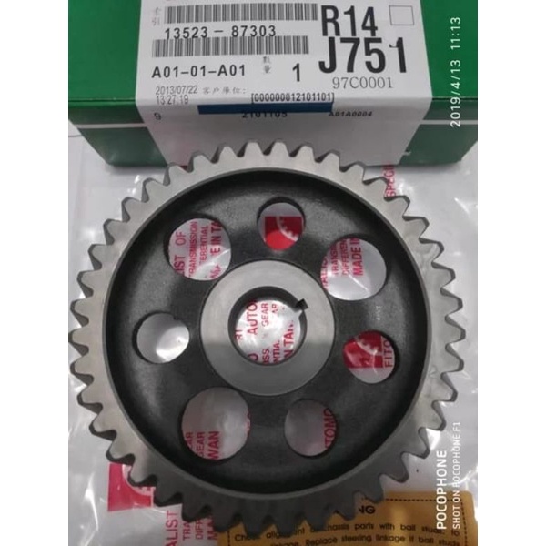 gear gigi camshaft noken as klep taft gt hiline f70 f75 40 gigi