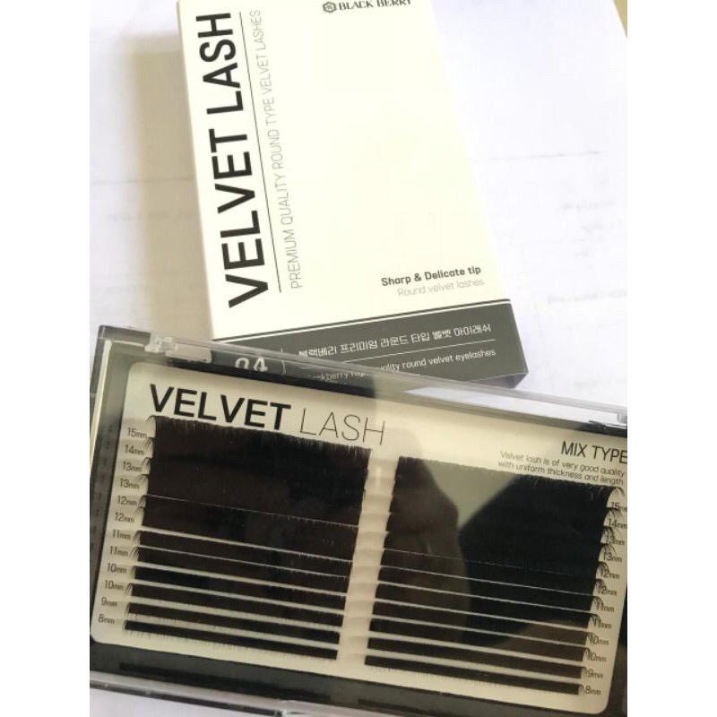 Bulumata Eyelash Lembut Blackberry Velvet Lash / Blackberry Velvet Lash for Eyelash Extension