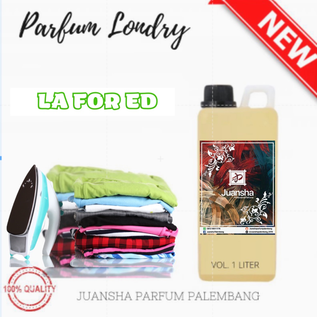 PARFUM LAUNDRY | LA FOR ED  | JUANSHA PARFUM PALEMBANG | 1LITER