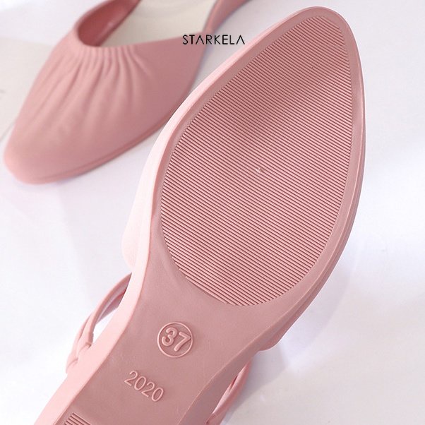 Slip-on Sendal Sol Lembut Plastik Non-slip Wanita Wanita Korean Style Sandal  Wanta Terbaru Kekinian Estetik Import Sendal